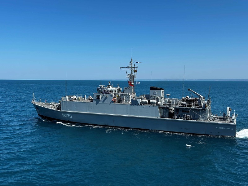 Bulgaria, Romania, Türkiye complete joint mine-sweeping operation in Black Sea (PHOTO)