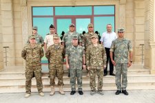 Kazakh military reps inspect Azerbaijani Army NATO standards fulfillment (PHOTO)