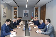 Azerbaijani FM meets with Uzbekistan's Deputy FM (PHOTO)