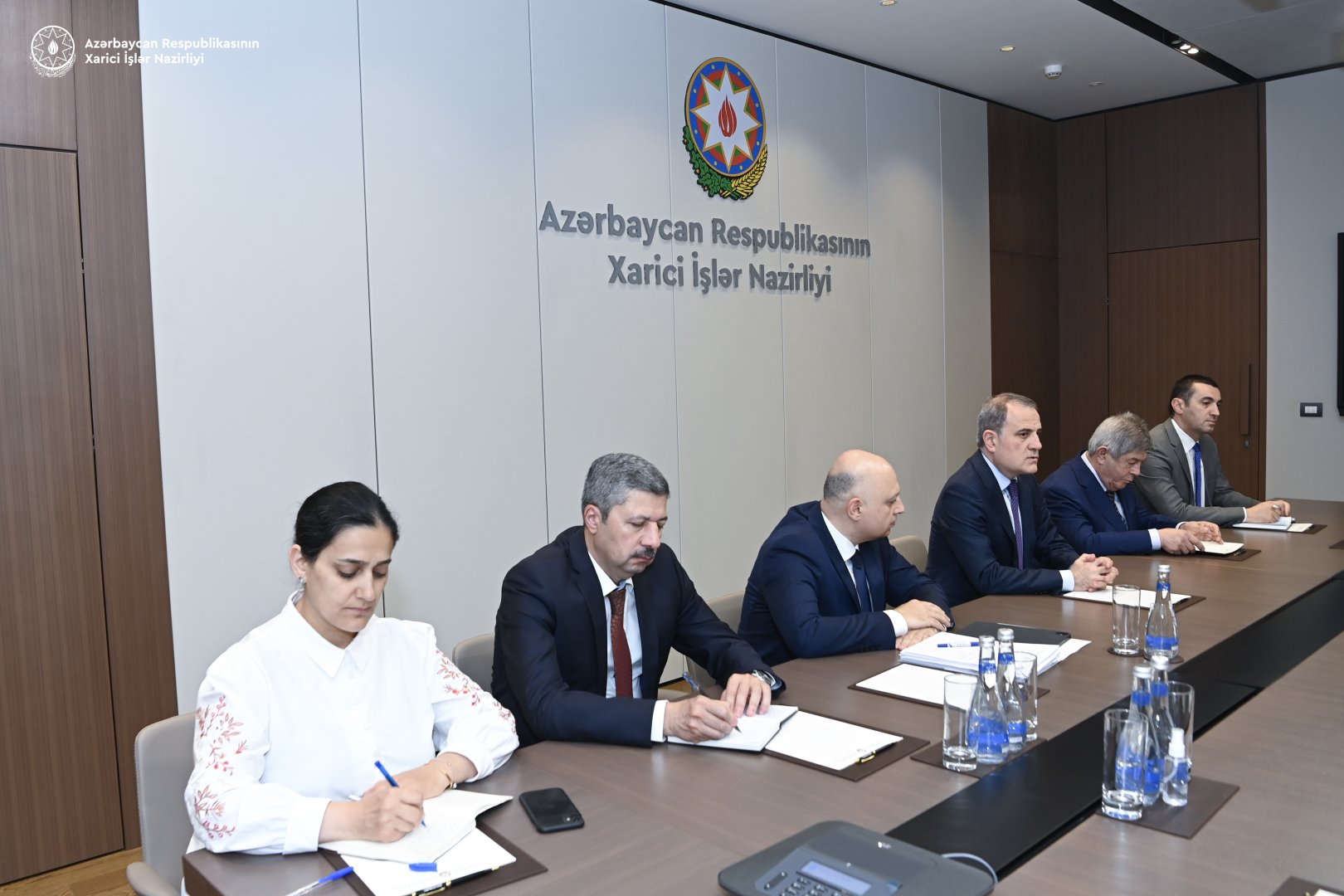 Azerbaijani FM meets with Uzbekistan's Deputy FM (PHOTO)