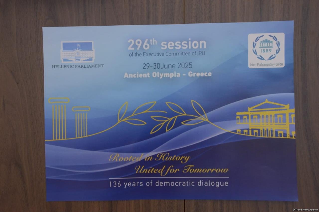 Azerbaijani MP Sevil Mikayilova joins discussions at 296th session of IPU Executive Committee in Greece