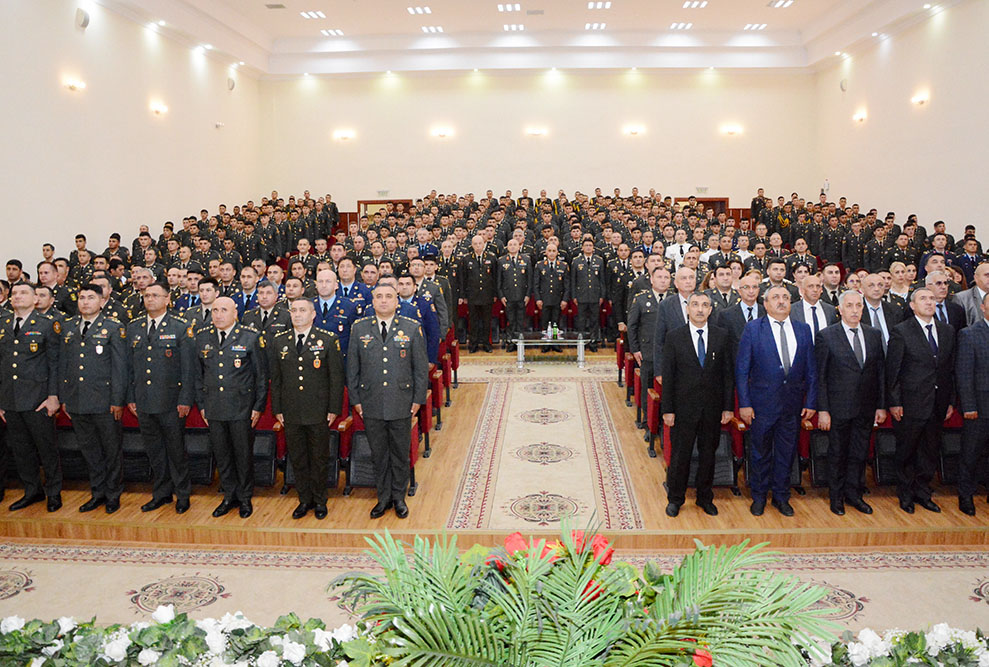 Azerbaijan celebrates graduates of Command-Staff Academic course (PHOTO)