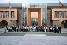 Delegation of ECO Youth Forum participants visits Agdam (PHOTO)