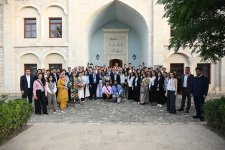 Delegation of ECO Youth Forum participants visits Agdam (PHOTO)