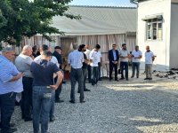 Bodies of Azerbaijanis killed in Russia brought to Agjabedi (PHOTO)