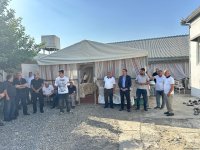 Bodies of Azerbaijanis killed in Russia brought to Agjabedi (PHOTO)