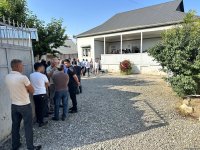Bodies of Azerbaijanis killed in Russia brought to Agjabedi (PHOTO)
