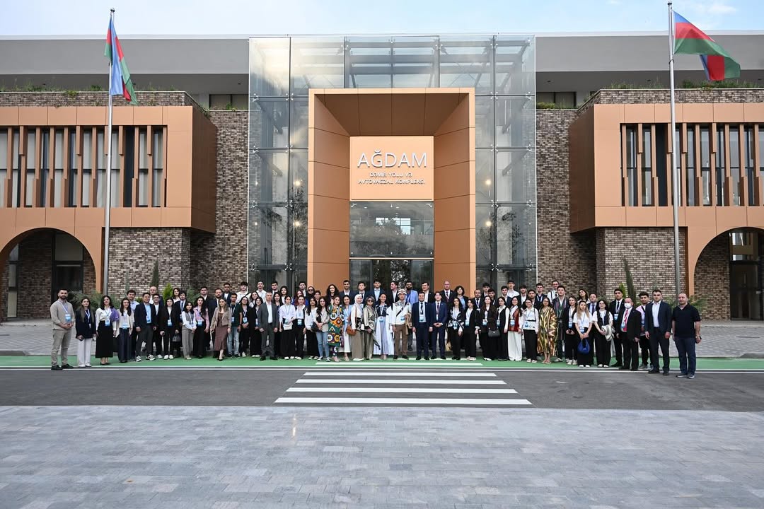 Delegation of ECO Youth Forum participants visits Agdam (PHOTO)