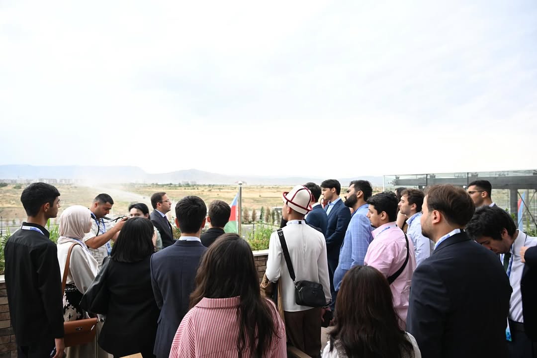 Delegation of ECO Youth Forum participants visits Agdam (PHOTO)