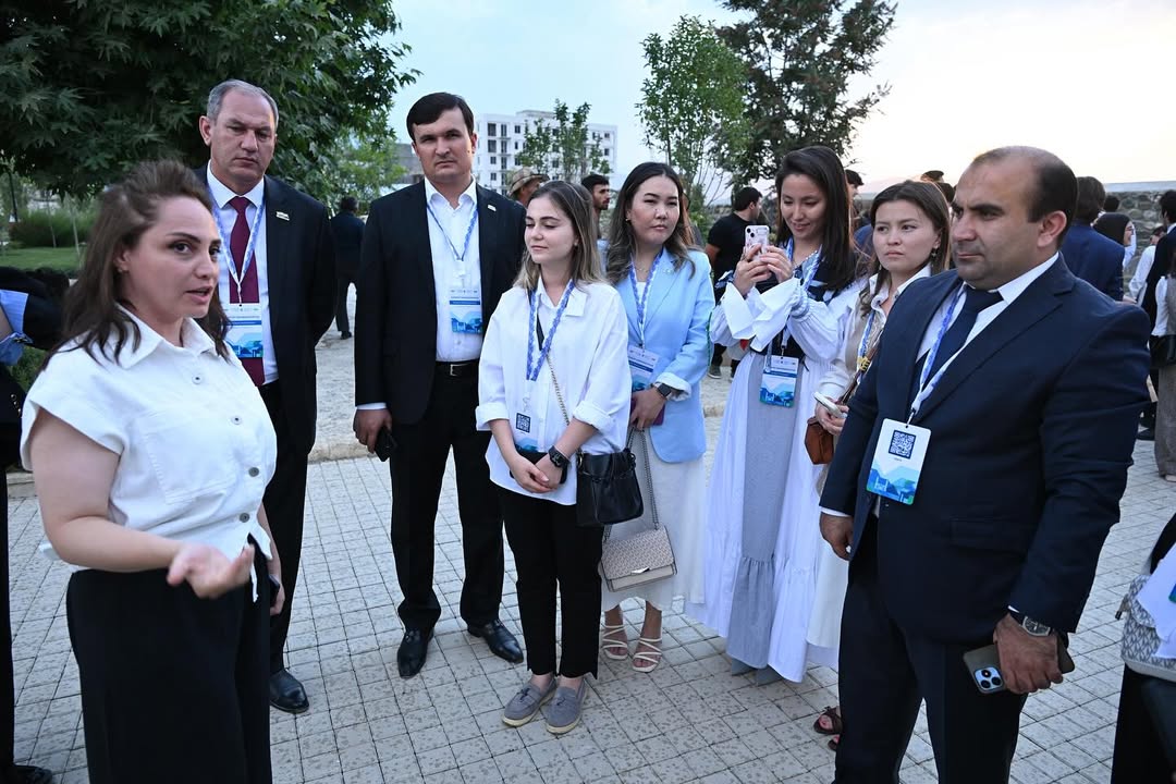 Delegation of ECO Youth Forum participants visits Agdam (PHOTO)