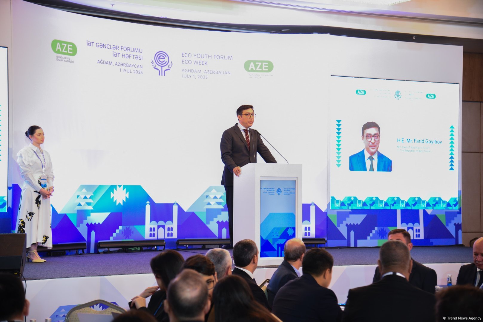 Azerbaijan's Aghdam hosts Youth Forum of Economic Cooperation Organization	(PHOTO) (UPDATED)