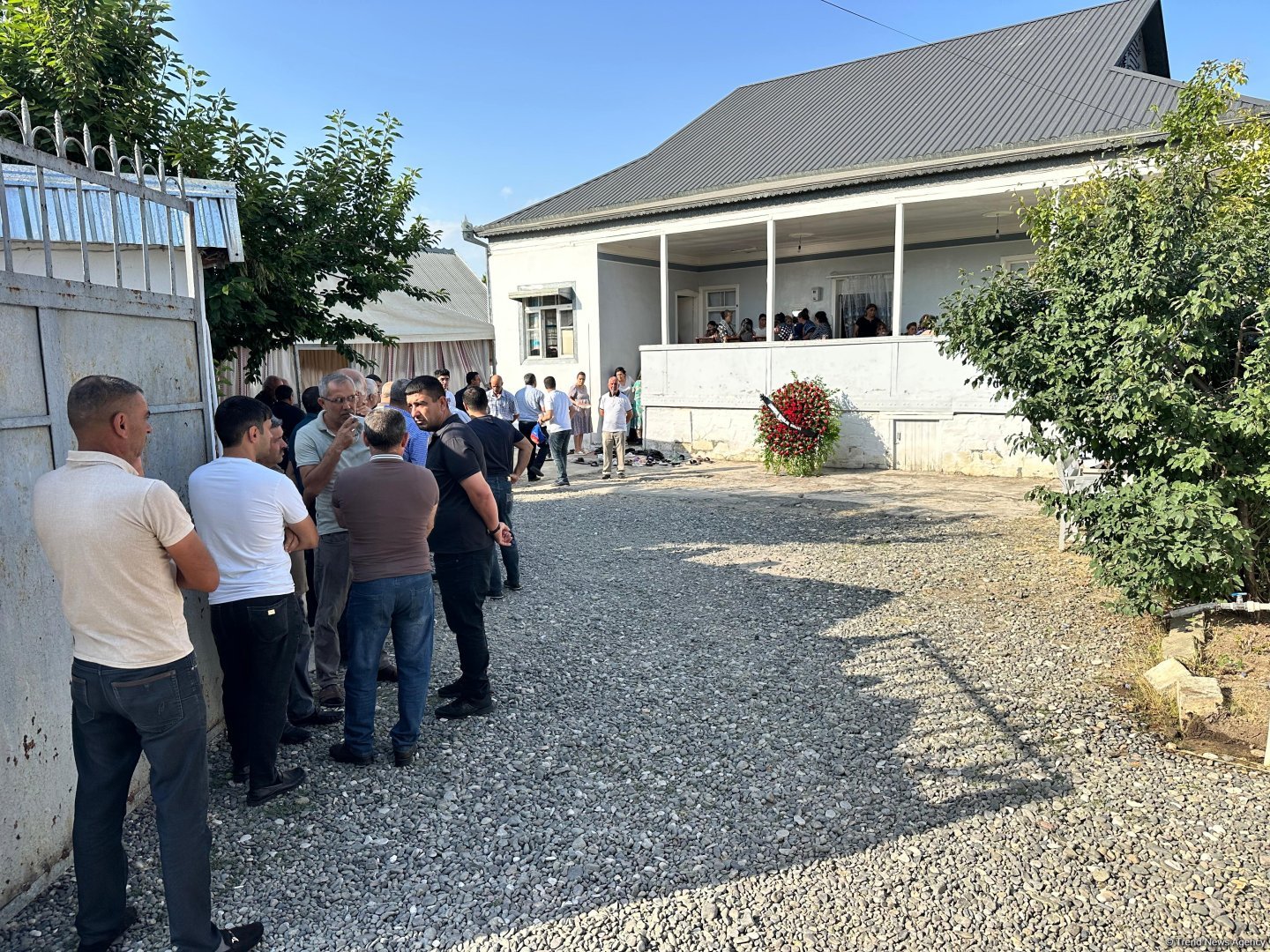 Bodies of Azerbaijanis killed in Russia brought to Agjabedi (PHOTO)