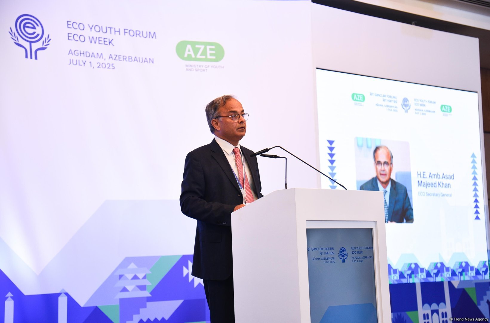 Azerbaijan's Aghdam hosts Youth Forum of Economic Cooperation Organization	(PHOTO) (UPDATED)