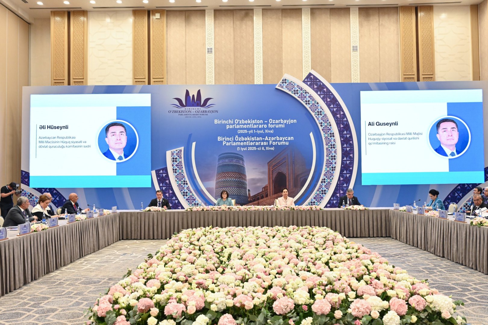 First Uzbekistan-Azerbaijan interparliamentary forum inaugurated (PHOTO)