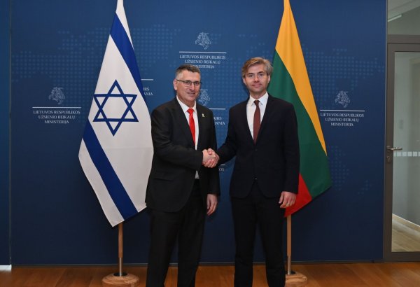 Vilnius hosts high-level dialogue between Lithuanian and Israeli FMs