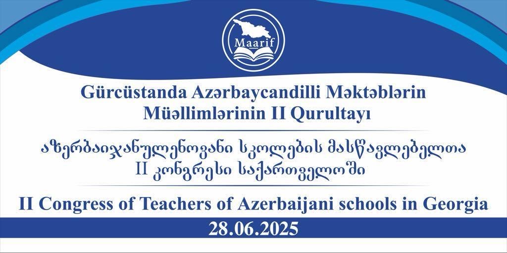 Azerbaijani-speaking school teachers convene for second congress in Georgia (PHOTO)