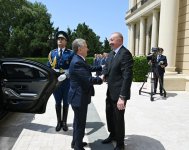 Baku hosts official welcome ceremony for President Shavkat Mirziyoyev (PHOTO/VIDEO)