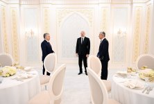 President Ilham Aliyev, President Shavkat Mirziyoyev attend opening of new building of Uzbekistan's Embassy in Baku (PHOTO/VIDEO)