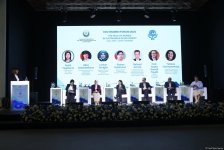 Azerbaijan's Lachin stages panel session on women's role in sustainable dev't (PHOTO)