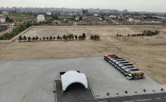 President Ilham Aliyev, President Shavkat Mirziyoyev lay foundation stone for "Uzbekistan" Park in Baku (PHOTO/VIDEO)