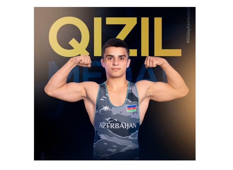 Azerbaijani wrestler becomes European champion