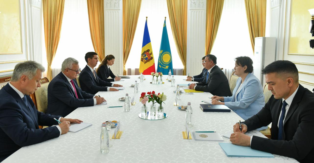 Kazakhstan, Moldova set to strengthen political and economic cooperation