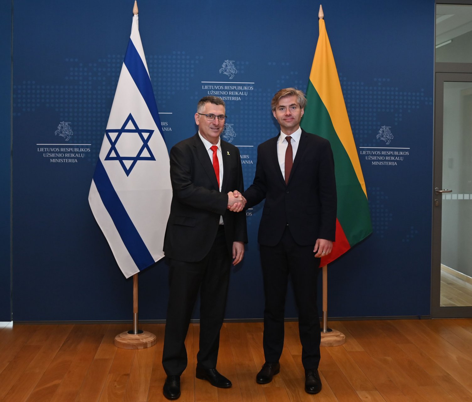 Vilnius hosts high-level dialogue between Lithuanian and Israeli FMs