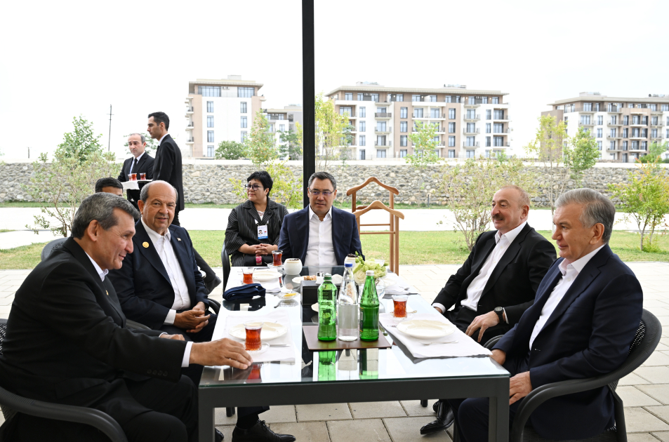President Ilham Aliyev and ECO Summit participants watch "Victory" show of Karabakh horses at "Imarat" Complex in Aghdam (PHOTO/VIDEO)