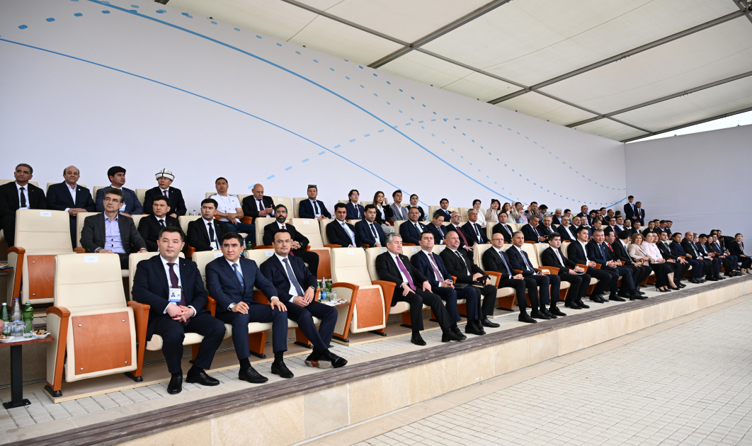 President Ilham Aliyev and ECO Summit participants watch "Victory" show of Karabakh horses at "Imarat" Complex in Aghdam (PHOTO/VIDEO)