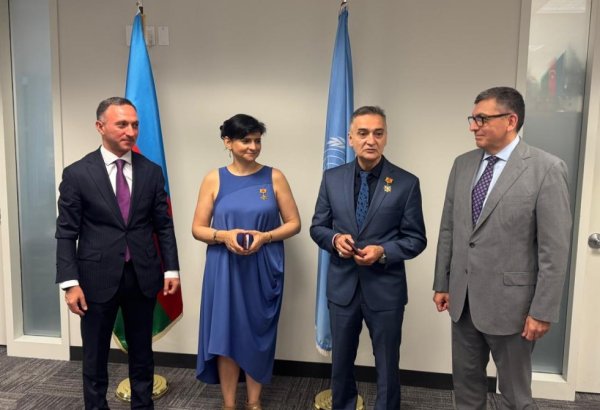 Azerbaijani cultural figures living in US receive medals