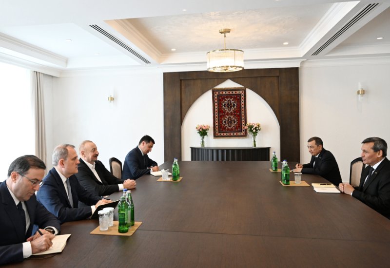 President Ilham Aliyev receives Deputy Chairman of Cabinet of Ministers of Turkmenistan in Khankendi (PHOTO)
