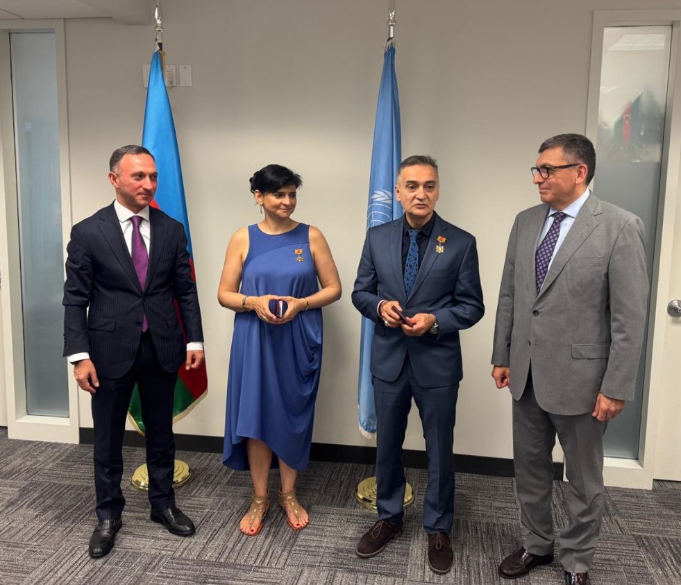Azerbaijani cultural figures living in US receive medals