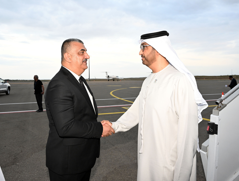 UAE minister of industry and advanced technologies visits Azerbaijan