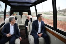 President Ilham Aliyev and ECO Summit participants watch "Victory" show of Karabakh horses at "Imarat" Complex in Aghdam (PHOTO/VIDEO)
