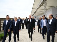 President Ilham Aliyev and ECO Summit participants watch "Victory" show of Karabakh horses at "Imarat" Complex in Aghdam (PHOTO/VIDEO)