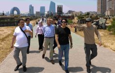 Moroccan journalists make visit to Azerbaijan (PHOTO)