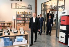 President Ilham Aliyev attends opening of Khankendi Business Center (PHOTO)