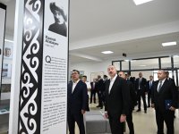 President Ilham Aliyev, President Sadyr Zhaparov attend opening ceremony of first stage of Khidirli village of Aghdam district (PHOTO/VIDEO)