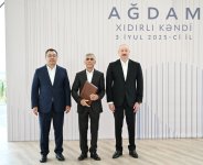 President Ilham Aliyev, President Sadyr Zhaparov attend opening ceremony of first stage of Khidirli village of Aghdam district (PHOTO/VIDEO)