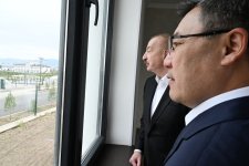 President Ilham Aliyev, President Sadyr Zhaparov attend opening ceremony of first stage of Khidirli village of Aghdam district (PHOTO/VIDEO)