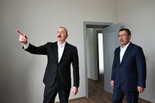 President Ilham Aliyev, President Sadyr Zhaparov attend opening ceremony of first stage of Khidirli village of Aghdam district (PHOTO/VIDEO)