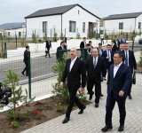 President Ilham Aliyev, President Sadyr Zhaparov attend opening ceremony of first stage of Khidirli village of Aghdam district (PHOTO/VIDEO)