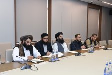 Azerbaijan, Afghanistan hold constructive talks on regional affairs (PHOTO)