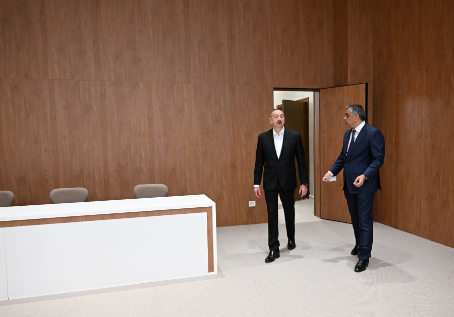 President Ilham Aliyev attends opening of Khankendi Congress Center (PHOTO)