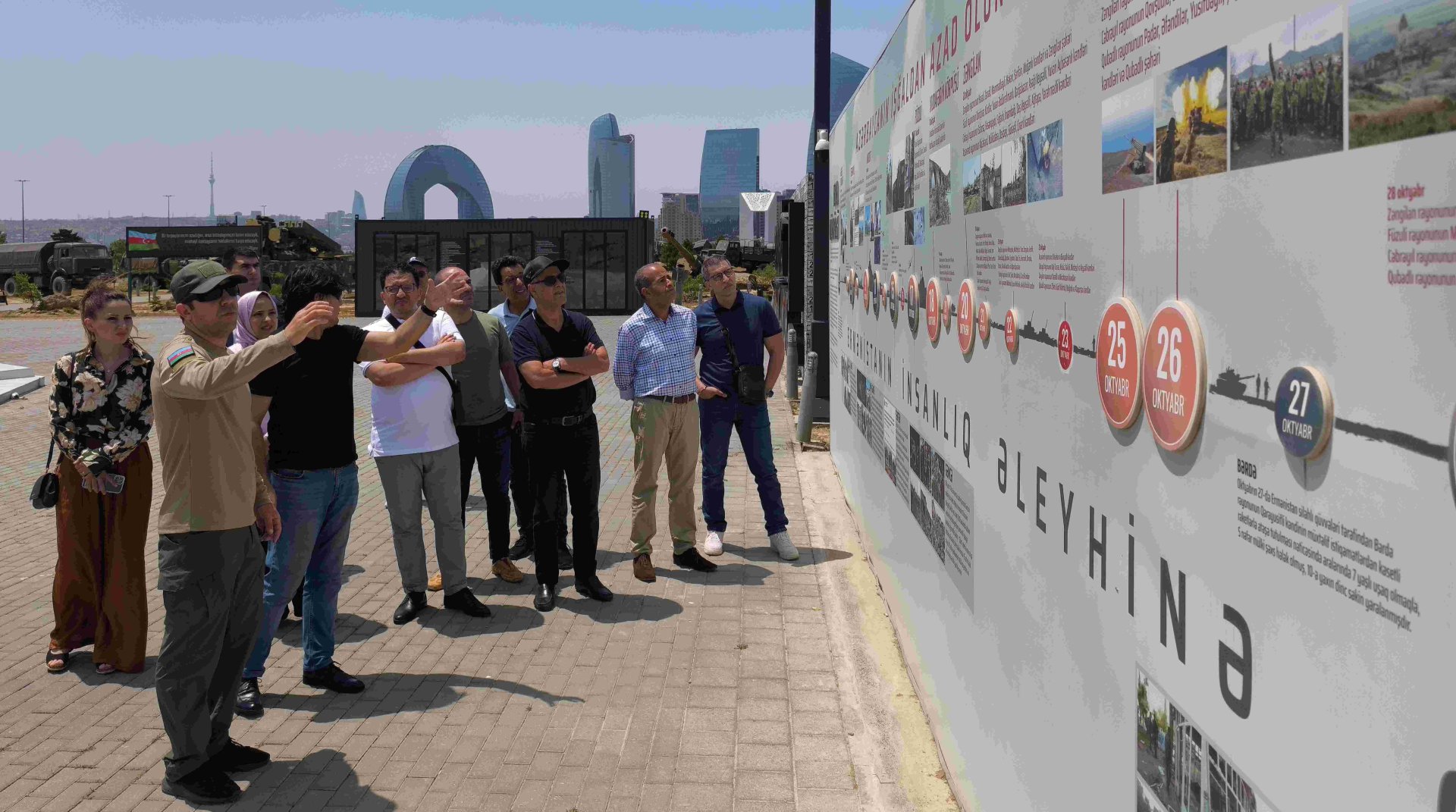 Moroccan journalists make visit to Azerbaijan (PHOTO)