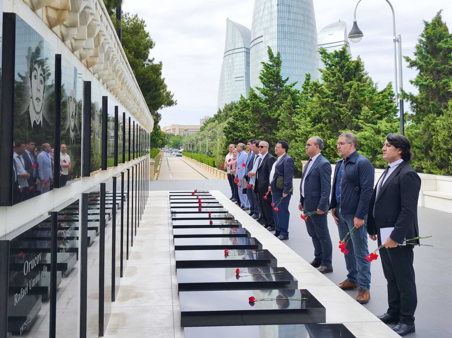 Moroccan journalists make visit to Azerbaijan (PHOTO)
