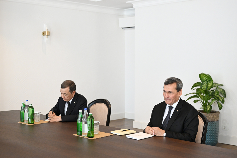 President Ilham Aliyev receives Deputy Chairman of Turkmenistan’s Cabinet of Ministers in Khankendi (PHOTO/VIDEO)