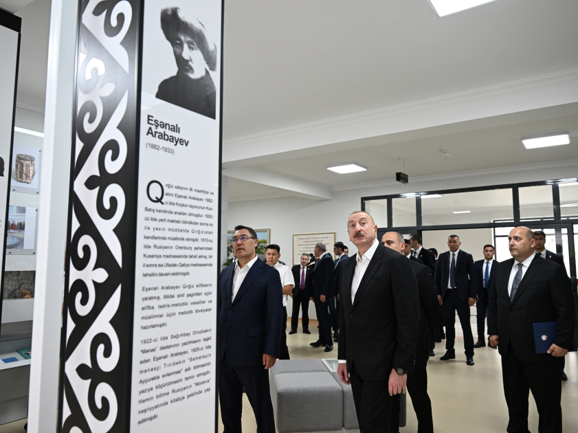 President Ilham Aliyev, President Sadyr Zhaparov attend opening ceremony of first stage of Khidirli village of Aghdam district (PHOTO/VIDEO)