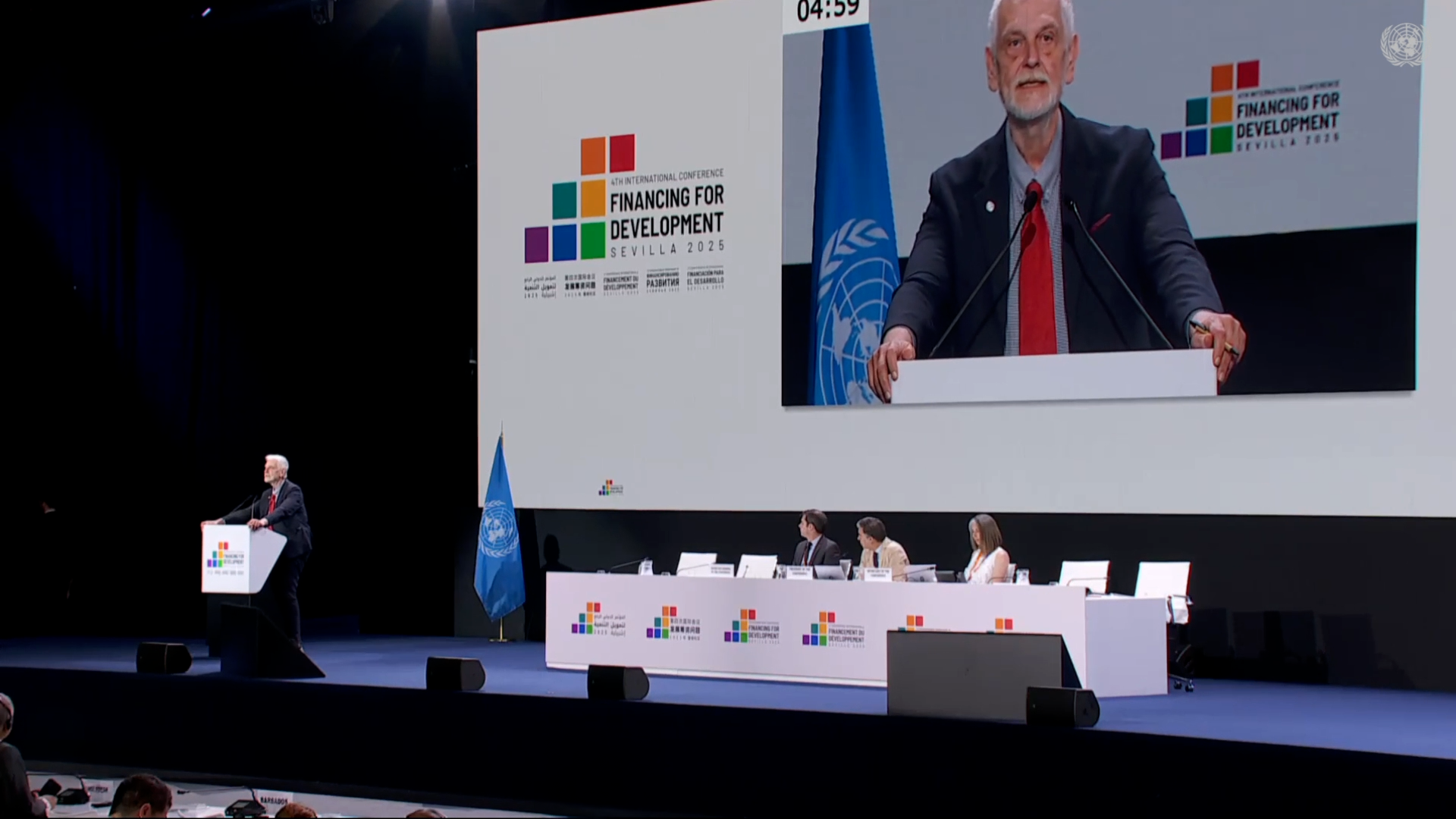Greece endorses Seville document at pivotal UN summit