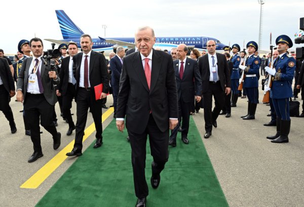 Turkish President Recep Tayyip Erdoğan concludes his visit to Azerbaijan (PHOTO)